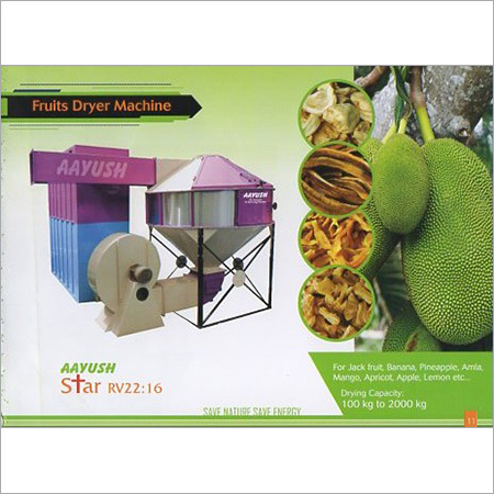 Stainless Steel Fruits Dryer Machine