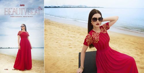 Eternal Valentine Special Party Wear Kurtis