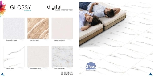 Glossy Glazed Vitrified Tiles 60x60cm