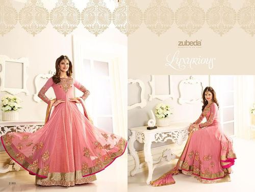 Georgette Based Anarkali Salwar Suit Georgette Based Anarkali Salwar Suit