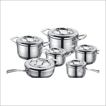Stainless Steel Cookware Set By INDODANE TEXTILE INDUSTRIES PVT. LTD.