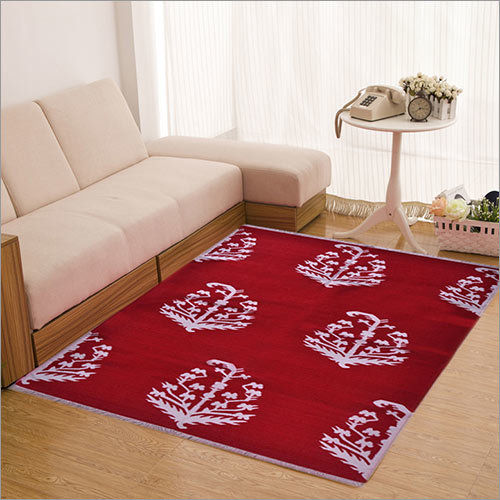 Aam Patta Cotton Flat Weave Rug