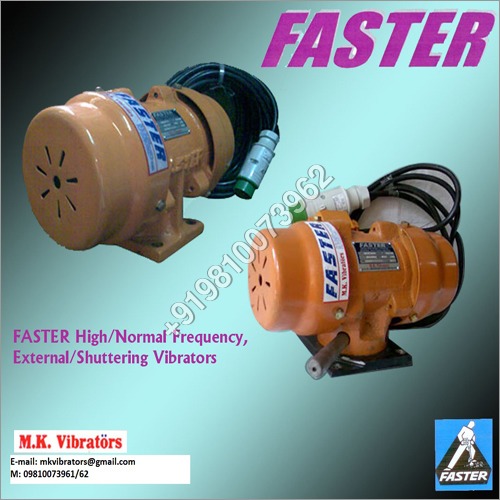 FASTER RANGE OF SHUTTER VIBRATORS