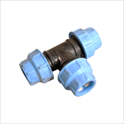 Reducing Tee HDPE Compression Fitting