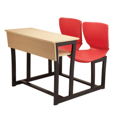 Student Chair - Plastic Metal, 36x24x30 Inches, Red | Ergonomic Design, Durable, Easy Assembly, Space Saving, Comfortable