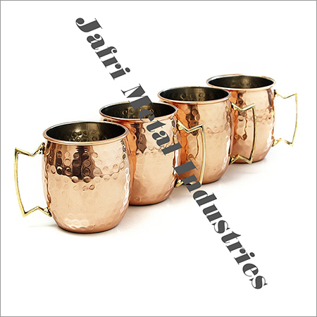 Copper Mugs Set