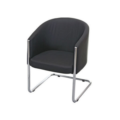 Restaurant Chair - Vinyl & Metal, 22x22x30 in, Black | Comfortable Seating, Modern Design, Durable Frame, Easy Cleaning