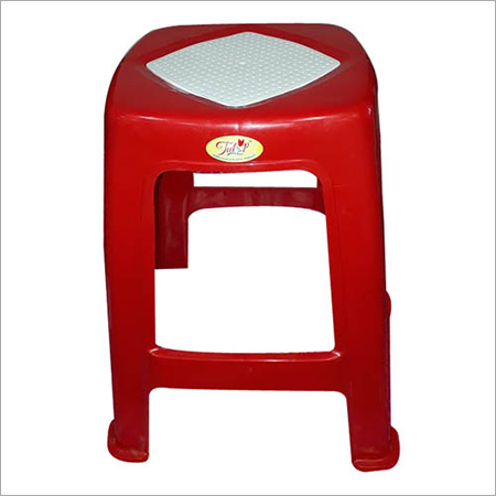 Plastic Red Stool