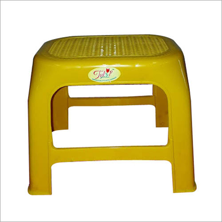 Plastic Yellow Stool