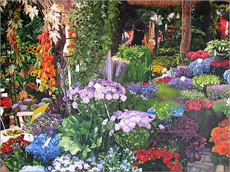 Garden Canvas Paintings