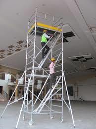 Mobile Scaffold Tower With Stairway