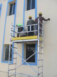 Mobile Scaffold Tower With Ladder Frame