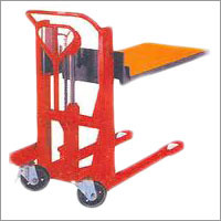 Pallet Stacker - Steel, 1.8m x 1.5m x 0.8m, Red | 1000kg Capacity, Easy Operation, Durable Design, Reliable Stacking
