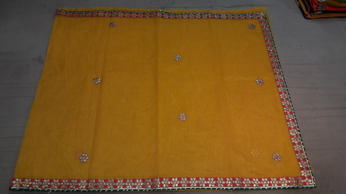 Gotta Patti Work Supernet Saree Gotta Patti Work Supernet Saree
