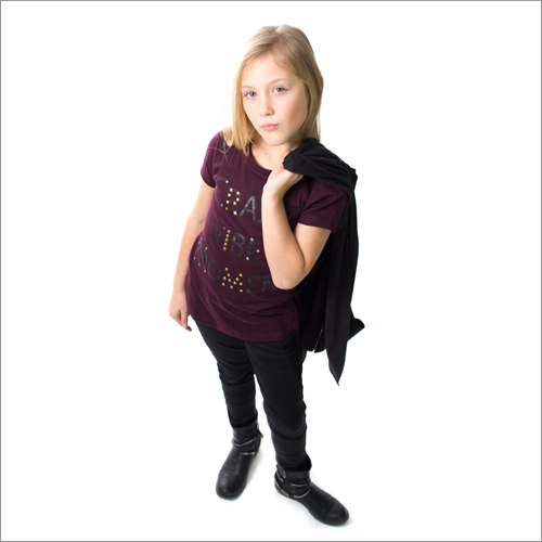 Girls Garment - Cotton Blend, Size 8-10, Burgundy | Soft Fabric, Stylish Design, Comfortable Fit, Durable Material, Easy Care
