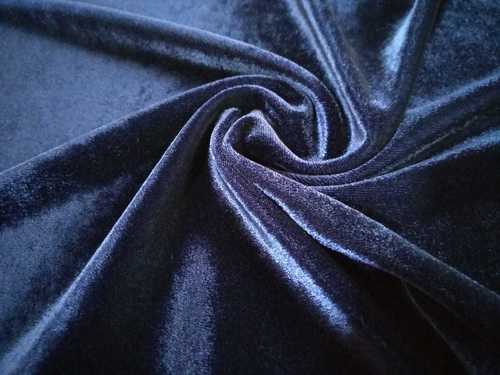 Polyester Velvet Lycra Fabric