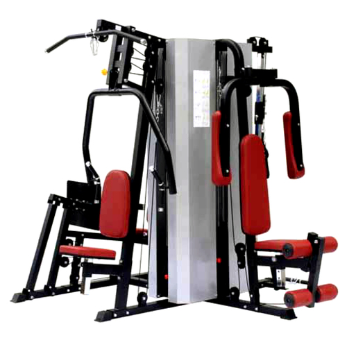COMMERCIAL 5 STATION MULTI GYM (WITH P.V.C. COATED WEIGHT STAGES)