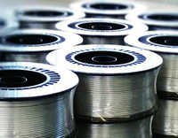 Aluminum Titanium Boron Wire - Dia. 9.5mm, Length 0.5m To 1m, Silver | Ideal For Aluminum Grain Refining, Enhances Performance And Surface Quality
