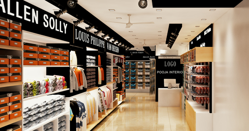 Garment Showroom Interior Design Services