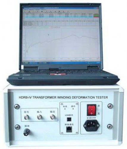 Transformer winding deformation tester