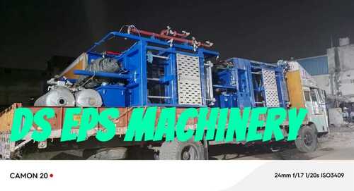 Eps Shape Moulding Machine - Color: Blue