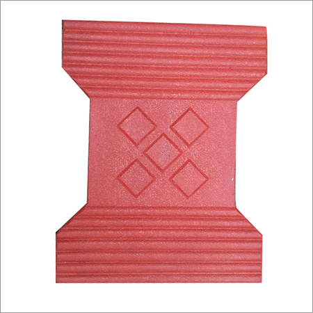 60MM Interlock Paver Block - Concrete 60x60x8 mm Red 50MPa | Durable Embossed Weather Resistant Easy Installation