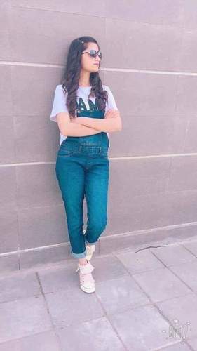 Trendy Look Saheb Zaade Jumpsuit - Denim Fabric, Comfortable Fit, Available in Sizes S to XXL, Perfect for All Seasons