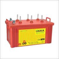 Okaya Inverter Battery - Lead Acid, 510 X 230 X 220 Mm, Red | 12v, 150ah, Low Maintenance, Corrosion Resistant, Energy Saving, Easy Installation