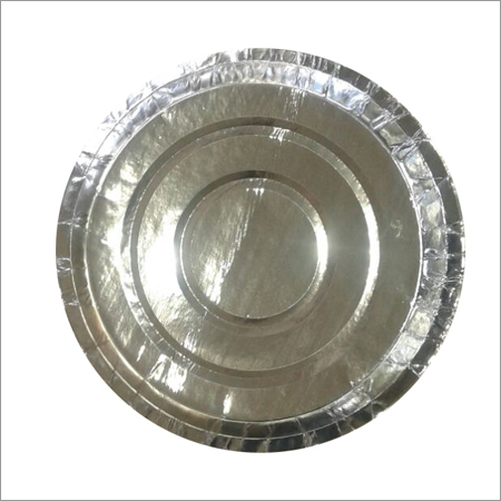 Silver Paper Plate