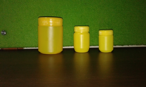 Yellow Plastic JAR