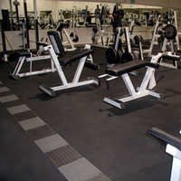 Interlocking Rubber Tiles - 500x500 Mm, 10mm/15mm/20mm Thickness | Antibacterial, Heat Insulation, Non-slip, Wear-resistant, Available In Various Colors