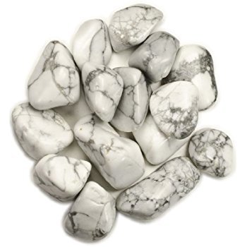 White Howlite Tumbled Stones