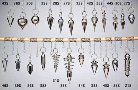 Mix Dowsing Metal Pendulums