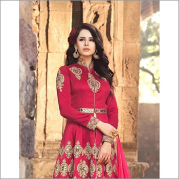 Ladies Fancy Silk Suit