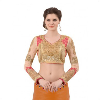 Ladies Designer Silk Blouse