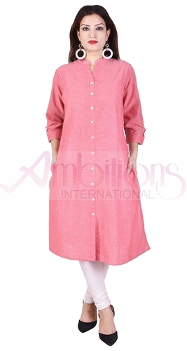 pink kurti