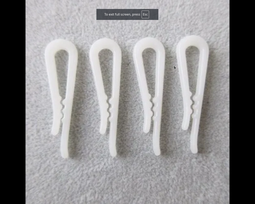 White U Clips