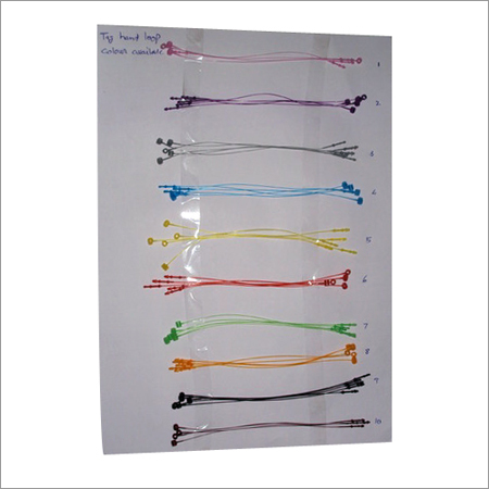 Tag Hand Plastic Loop
