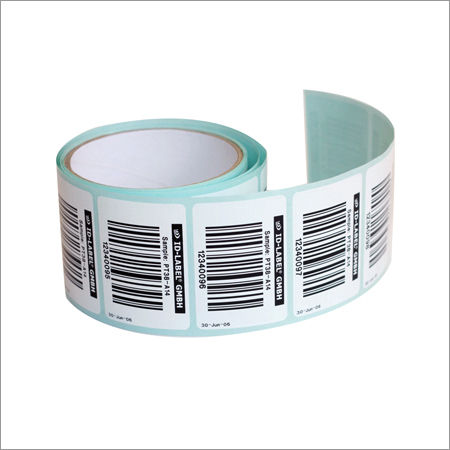 Printed Barcode Label