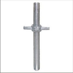 Universal Jack - Steel, Height Range 500-1000mm, Diameter 48mm | 10kN Capacity, Zinc Plated, Ideal for Scaffolding Support & Industrial Applications