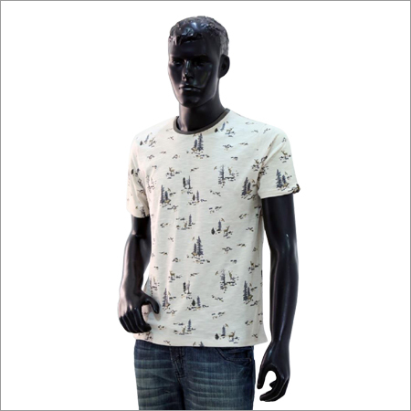 Men'S Round Neck T-Shirts Size: Small