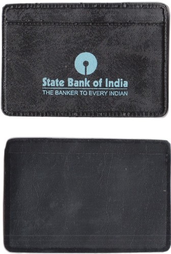 Gents c - PU Leather, Square Shape | Black Color, Customizable Logo, Ideal for Carrying Money