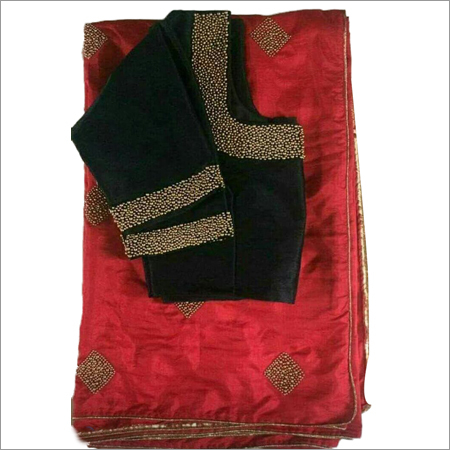 Ladies Embroidery Tussar Silk Sarees
