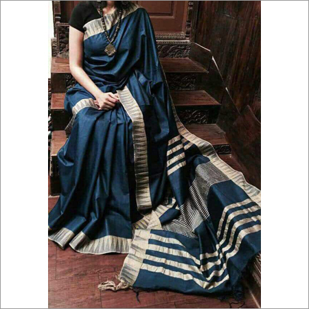 Ladies Muga Silk Cotton Saree