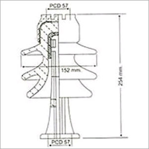 Post Insulator SC PT 1101