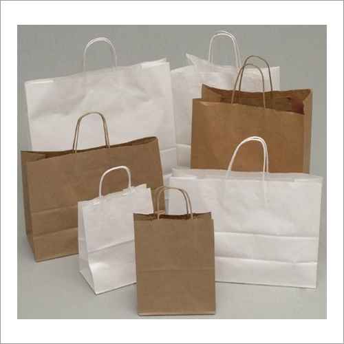Paper Shopping Bags Size: Custumized