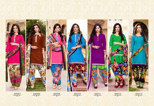 Printed Cotton Salwar Suit