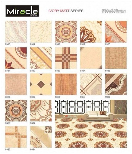Digital Floor Tiles | 300x300mm