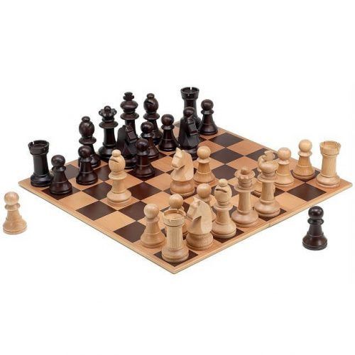 Olive Cs2 Wooden Chess Game Set (Small)