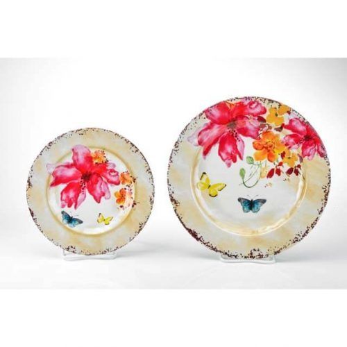 MM-TT04-2 Round Salad And Dinner Plate